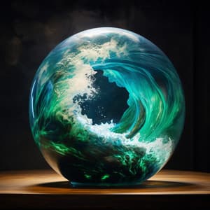 Music combined with Ocean: Oceanic Zen Tranquility - Island Nature Sounds