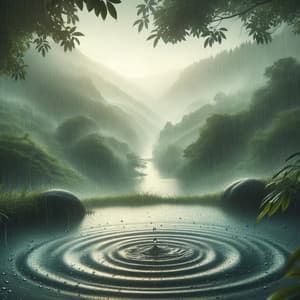 Melodic Mists: Rain Music for Massage - Astral Travel Sanctuary