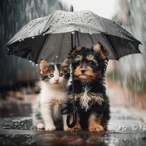 Calma De Lluvia: Sonidos Relajantes Para Mascotas - Asistente de melodía animal