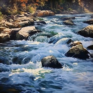 Estribillo Relajante: Sueño Tranquilo Del Río - Suave por naturaleza