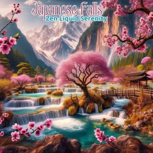 Japanese Falls: Liquid Serenity for Total Relax Surrounded with Zen Nature Garden - Waterfall Sounds Universe