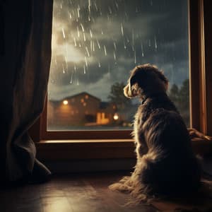 Tormentas Eléctricas Armónicas Para Perros: Música Y Ladridos - Calma ASMR White Soughs