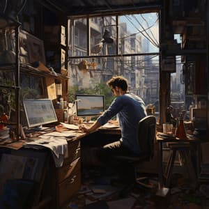 Ocean Music Work Window: Driftwood Driven Beats - Nature Lab