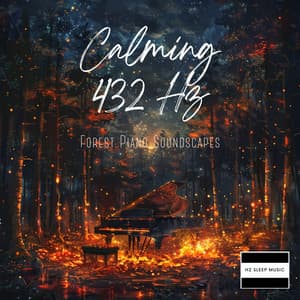 Calming 432 Hz Forest Piano Soundscapes - Hz Sleep Music