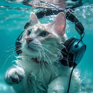 Ocean Whiskers: Binaural Cat Serenity - 432 Hz Frequencies