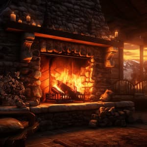 Ember's Warmth: Calming Fire Ambiance - Relaxing Music for Bath Time