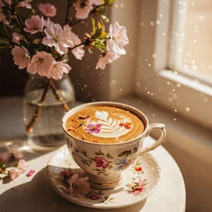 Chilled Spring Outdoor Coffee Ambience - Stace Bents