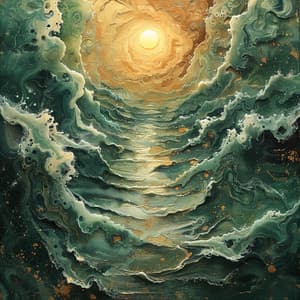 Escape En El Agua Tranquila: Sonidos De Pura Serenidad - Proyecto Relajante BGM