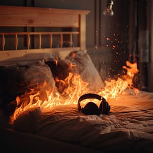 Nocturnal Flames: Fire Sleep Warmth - Sleep Meditation
