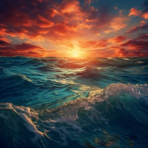 Oceanic Harmony: Nature's Calming Tides - Zen Reverie