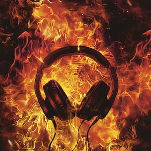 Flame Melodies: Intense Fire Harmonies - Relax Sound Hub