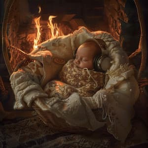 Fire's Lullaby for Babies: Soothing Melodies - Nursery Rhyme Time