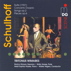 Schulhoff: Suite, Concerto Doppio & Songs - Erwin Schulhoff