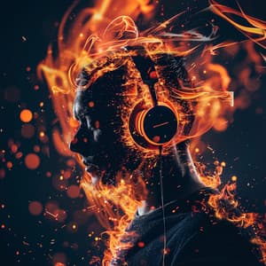 Binaural Fire Harmonies: Ember Sounds - Restful Sinus