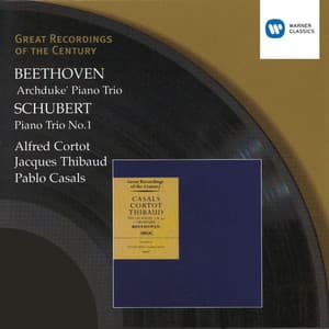 Beethoven/Schubert: Piano Trios - Alfred Cortot