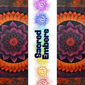 Sacred Embers: Golden Sparkles of Chakra Fire - Chakra Sacred Light