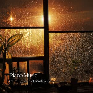 Piano Music: Calming Rain of Meditation - Peaceful Pianos
