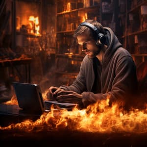 Study Blaze: Scholarly Fire Harmony - Healing Music Collective