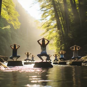 Yoga River: Flowing Stream Symphony - Healings Sound