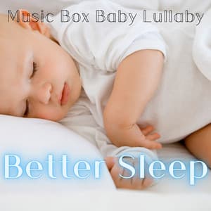 Lullaby with Hair Dryer Noise for Better Sleep - Music Box Baby Lullaby