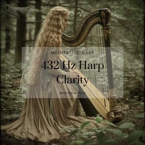 432 Hz Harp Clarity: Mindful Clarity - Meditative Harp