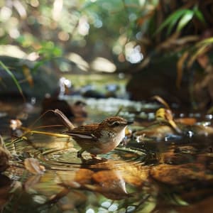 Soothing Binaural Meditation with Creek Nature and Birds - HD Samples