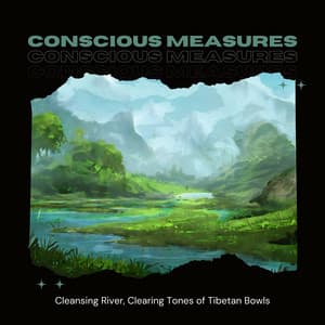 Cleansing River, Clearing Tones of Tibetan Bowls - Conscious Measures
