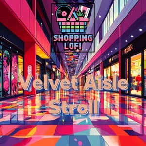 Velvet Aisle Stroll - Shopping Lofi