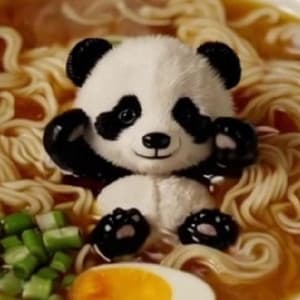 Panda in me soep! - De Tekentovenaar