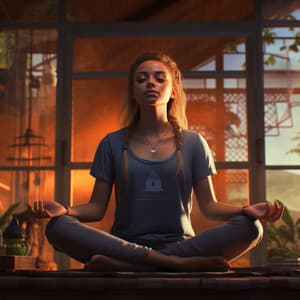 Lofi Yoga Journey: Peaceful Sounds - Aesthetic Music