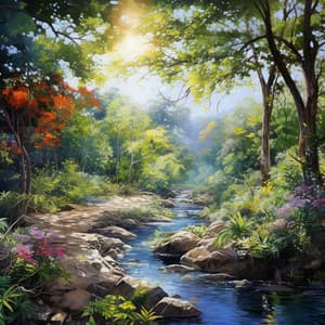 Binaural Waterscapes: Creekside Relaxation - Solfeggio Sanctuary