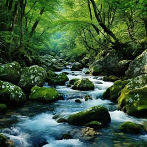 Río Binaural: Melodías Armónicas De La Meditación - Ondas Alfa Puras