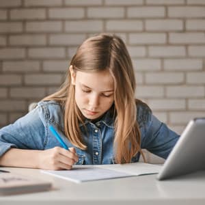 Tranquil Study with Piano Raindrops - Tranquil Piano