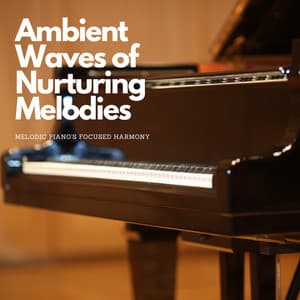 Ambient Waves of Nurturing Melodies: Piano's Study Serenity - Beyond Piano