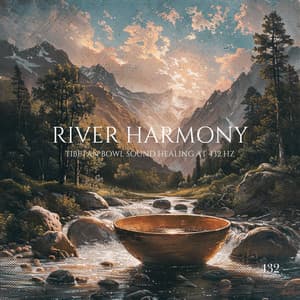 River Harmony: Tibetan Bowl Sound Healing at 432 Hz - 432 Vibrations