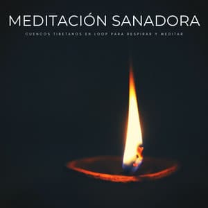 Meditación Sanadora: Cuencos Tibetanos En Loop Para Respirar y Meditar - Meditación Con Ruido Rosado