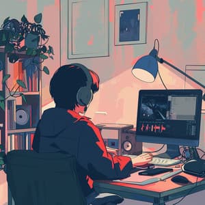 Lofi Para Trabajo Eficiente: Productividad Rítmica - Ritmos de estudio Chill Hop Lofi