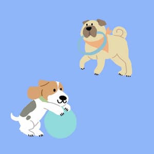 Amazing Piano Duo and Alto Saxophone - Bgm for Chilled Pooches - Dog Calming Music