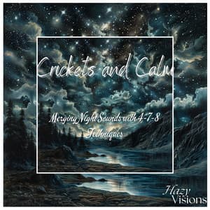 Crickets and Calm: Merging Night Sounds with 4-7-8 Techniques - Hazy Visions