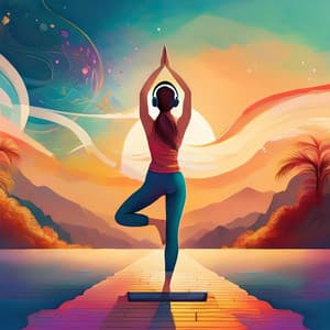 Yoga Pulse: Rhythmic Breathing Flow - Harmonious and Peaceful Mantra