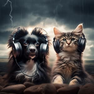 Thunder Companions: Pet Melodies Comforting - The Wild Walkers