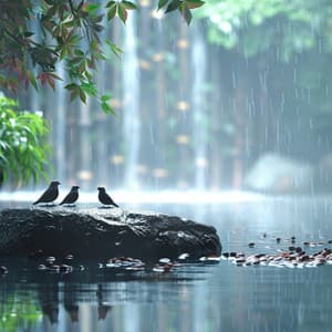Rain Relaxation: Binaural Birds and Nature's Choir - 92 96 Hz - Relax My Puppy