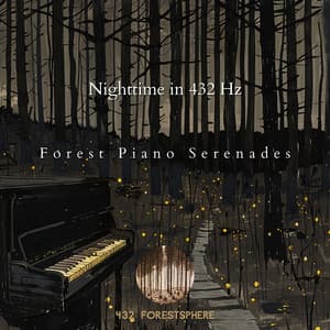Nighttime in 432 Hz: Forest Piano Serenades - 432 Forestsphere
