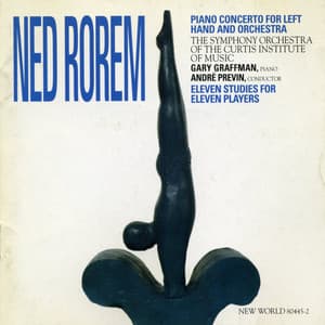 Ned Rorem: Concerto for Left Hand and Orchestra - Ned Rorem