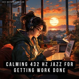 Calming 432 Hz Jazz for Getting Work Done - Jazz Instrumental Club