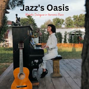 Jazz's Oasis: Melodic Dialogues in Harmonic Piano - Coffee Shop Piano Jazz Playlist