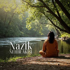 Nazik Nehir Akışı: Sakin Sular, Farkındalık Pratiği, Nehir Kenarında Meditasyon - Rahatlatıcı Doğa
