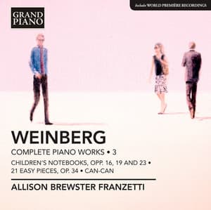 Weinberg: Complete Piano Works, Vol. 3 - Mieczysław Weinberg