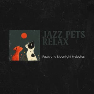 Paws and Moonlight Melodies - Jazz Pets Relax