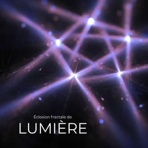 Éclosion fractale de lumière - Sillage Fréquentiel